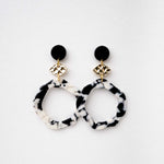Load image into Gallery viewer, Evelyn - Round Drop Earrings
