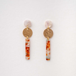 Lisa - Elegant Marble Pattern Earring