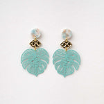Load image into Gallery viewer, Estelle - Monstera Leaf Earring
