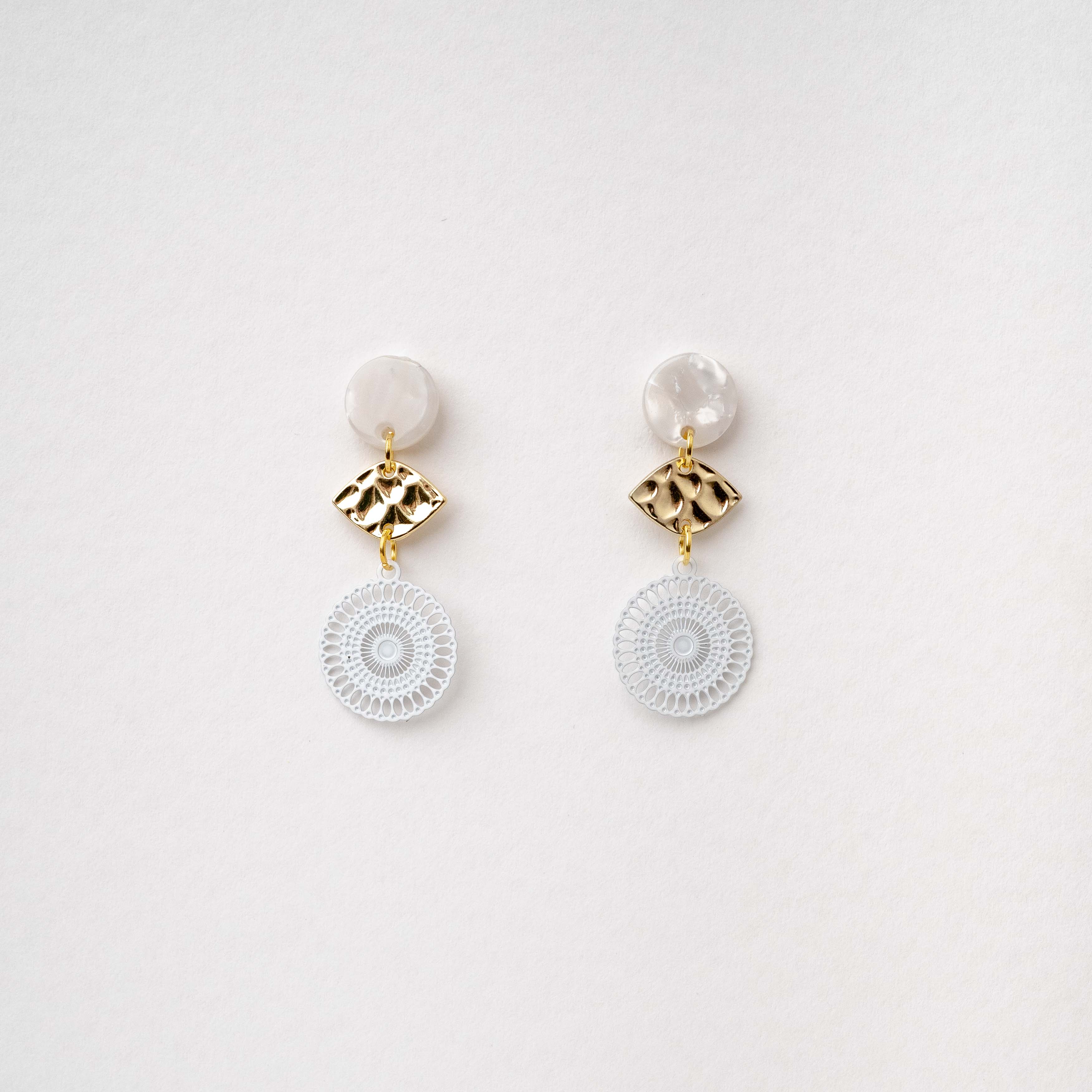 Grace - Petite Round Earrings