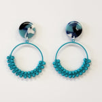 Load image into Gallery viewer, Round Beaded Earring

