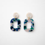Load image into Gallery viewer, Gemma - Marble Pattern Bold Earring
