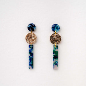 Lisa - Elegant Marble Pattern Earring