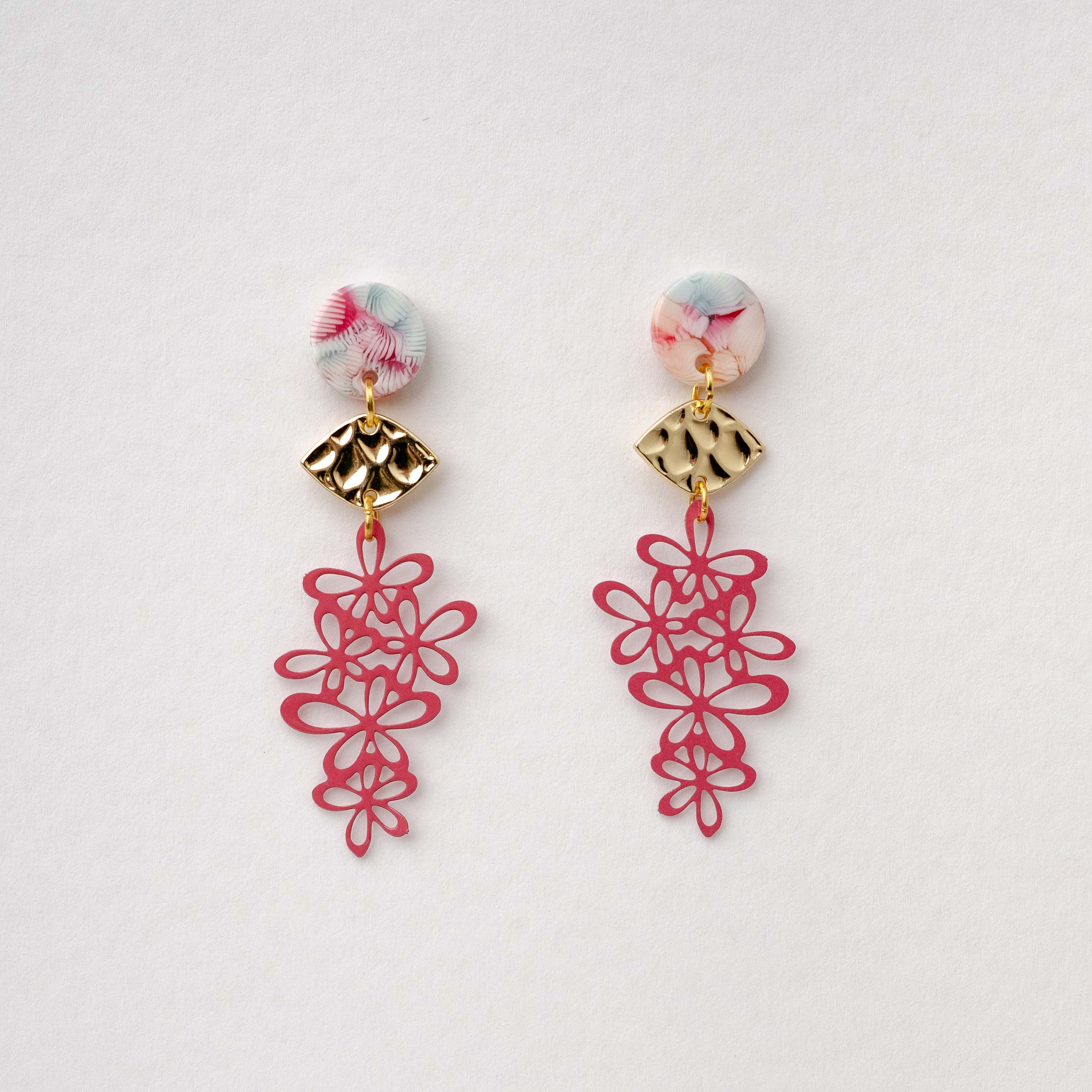 Liliann - Flower Earrings