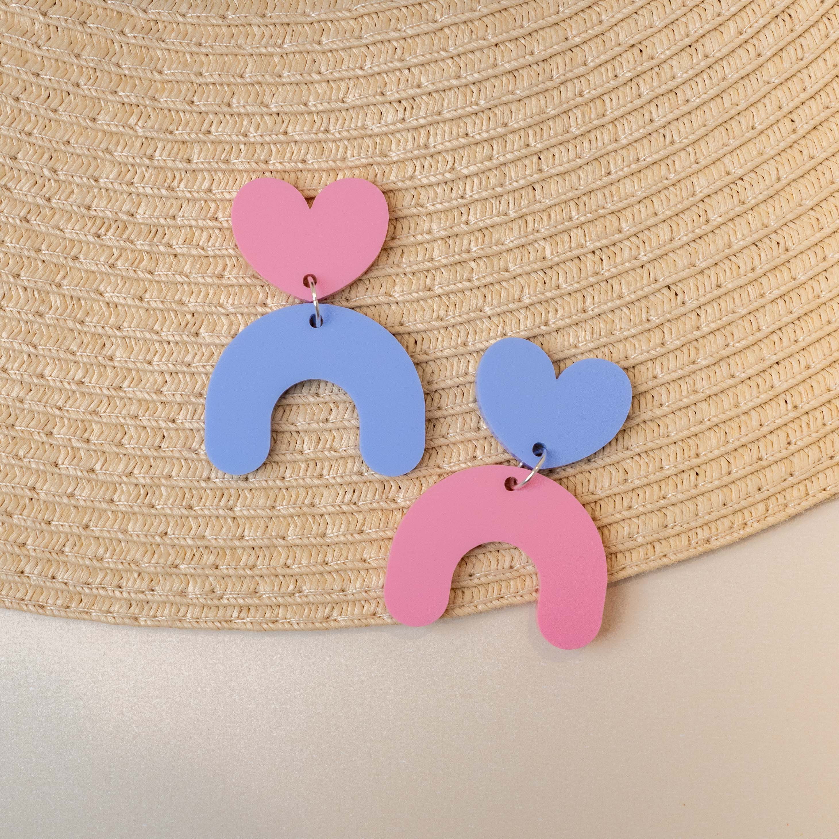 Mismatched Arch Hearts